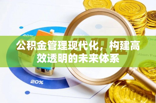 封丘公积金管理现代化，构建高效透明的未来体系
