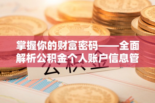封丘掌握你的财富密码——全面解析公积金个人账户信息管理与优化