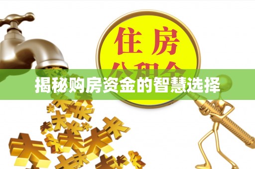 封丘揭秘购房资金的智慧选择