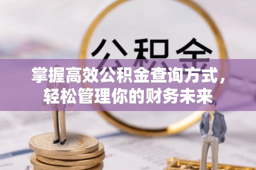 封丘掌握高效公积金查询方式，轻松管理你的财务未来